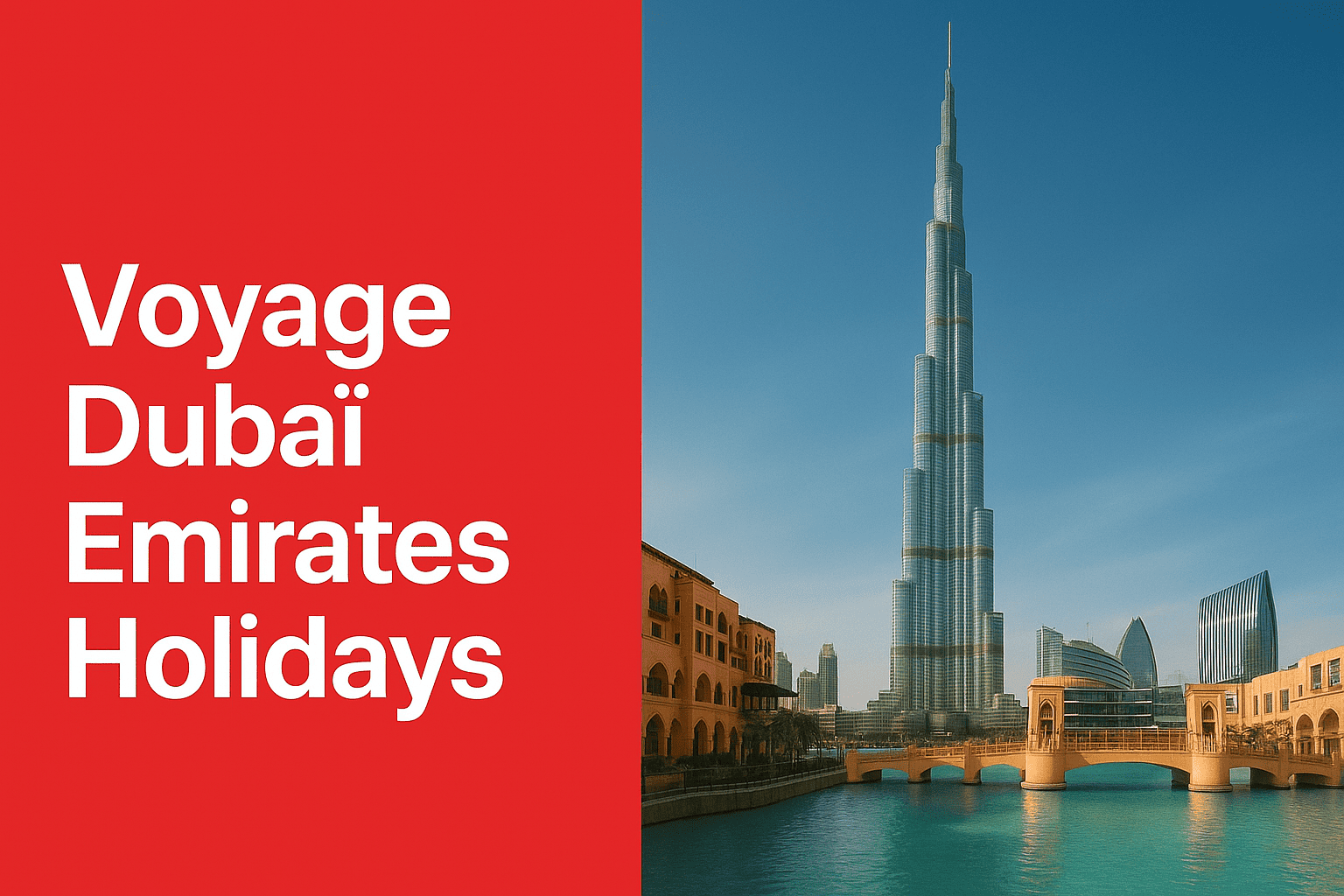 Voyage Dubaï Emirates Holidays : Séjours de rêve entre luxe et découverte